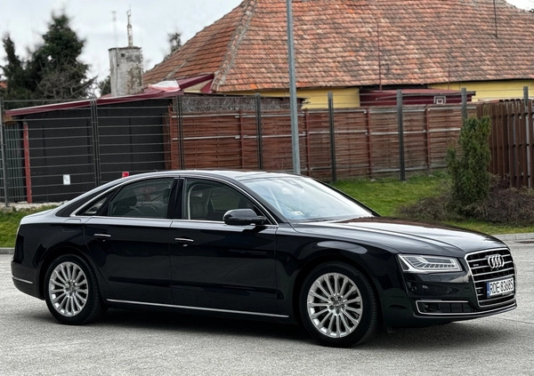 Audi A8 cena 121900 przebieg: 174500, rok produkcji 2015 z Rzeszów małe 529